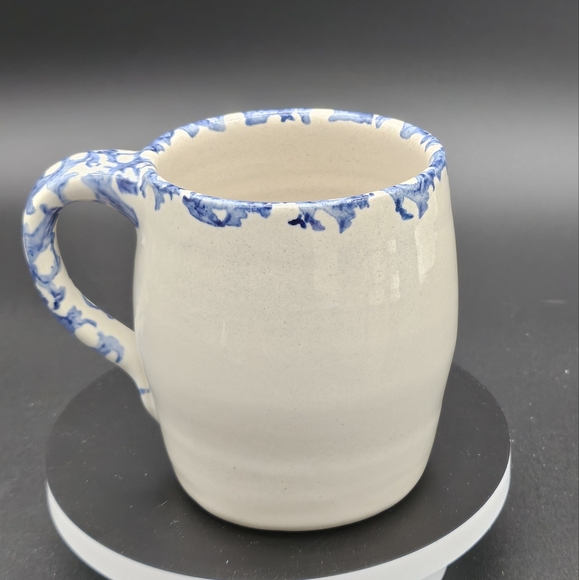 Marshall Texas Stoneware Pottery Mug Snowman Cardinal Broom Coffee Cup Cocoa Tea - Picture 3 of 8